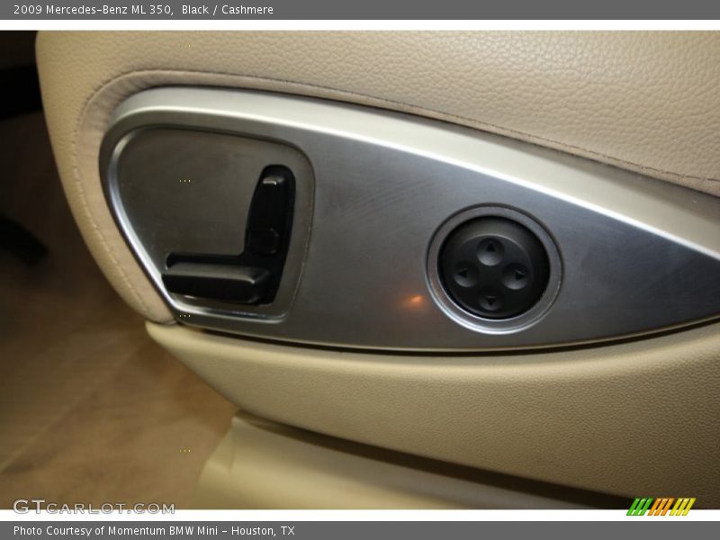 Black / Cashmere 2009 Mercedes-Benz ML 350