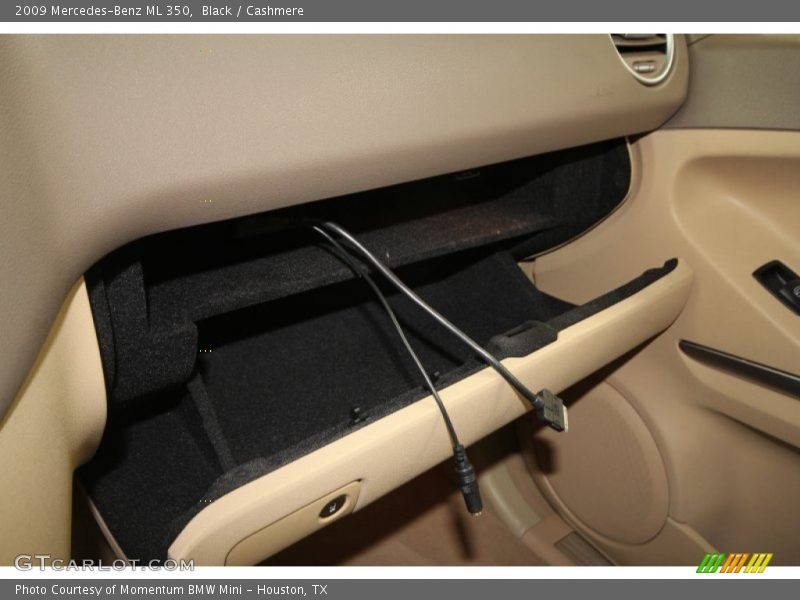 Black / Cashmere 2009 Mercedes-Benz ML 350