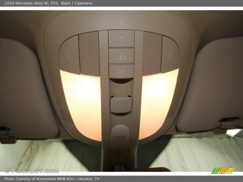 Black / Cashmere 2009 Mercedes-Benz ML 350
