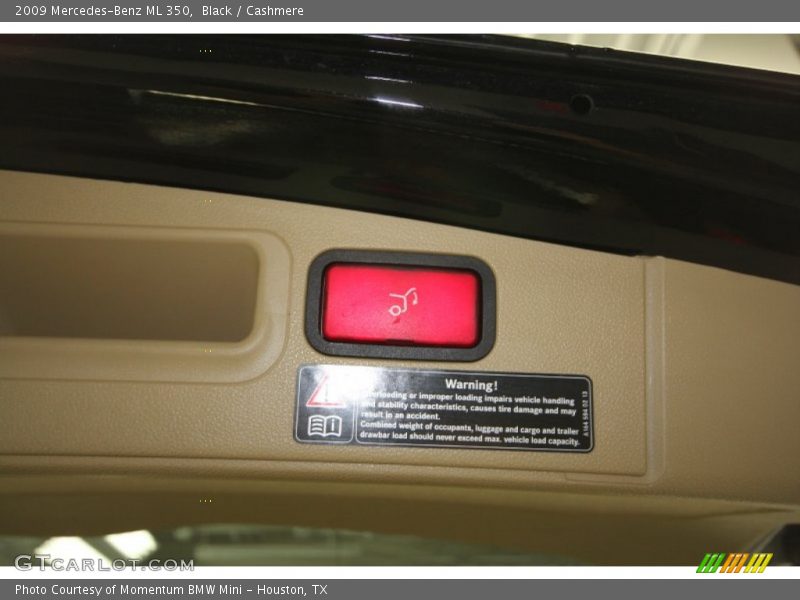 Black / Cashmere 2009 Mercedes-Benz ML 350
