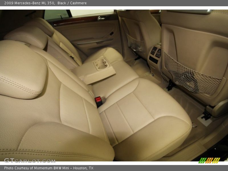 Black / Cashmere 2009 Mercedes-Benz ML 350