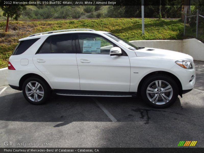 Arctic White / Almond Beige 2012 Mercedes-Benz ML 350 BlueTEC 4Matic