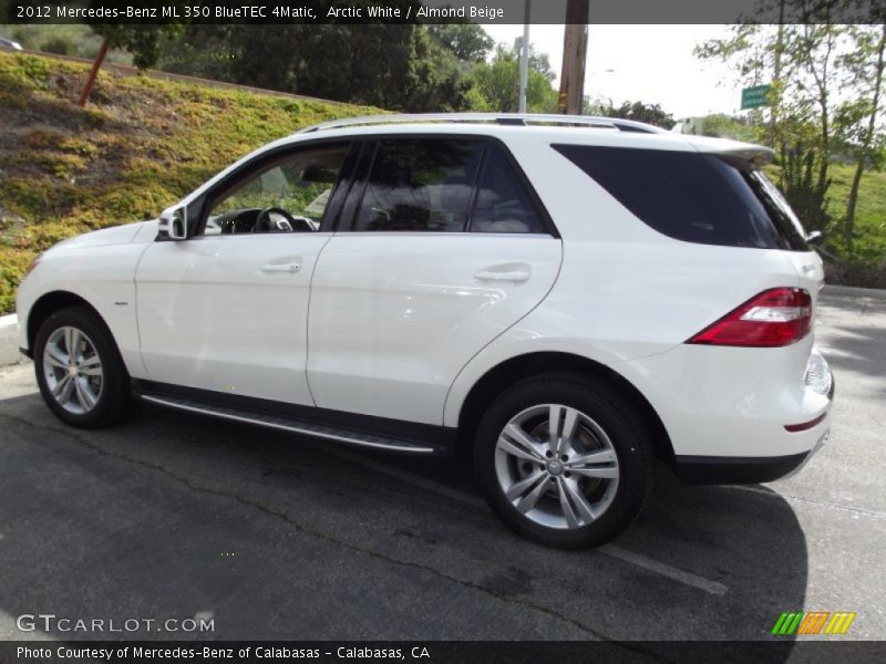 Arctic White / Almond Beige 2012 Mercedes-Benz ML 350 BlueTEC 4Matic