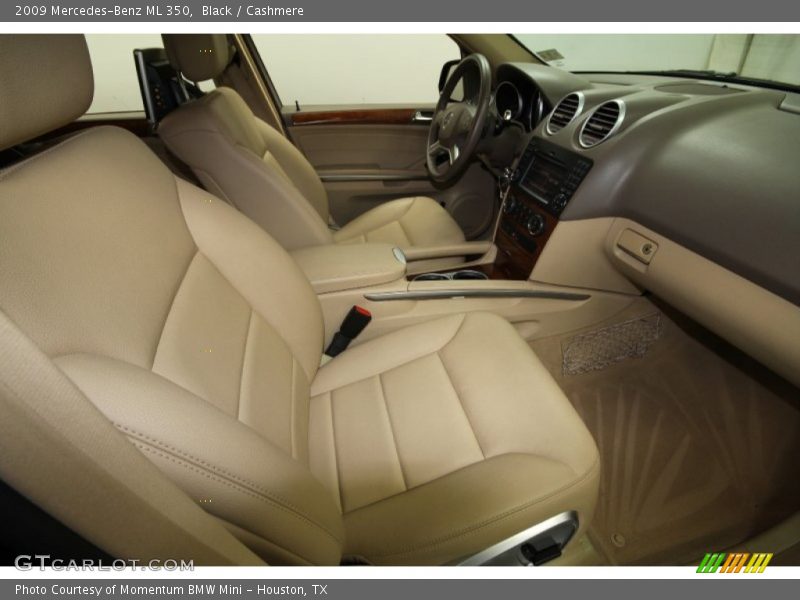 Black / Cashmere 2009 Mercedes-Benz ML 350