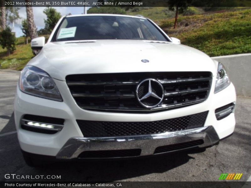 Arctic White / Almond Beige 2012 Mercedes-Benz ML 350 BlueTEC 4Matic