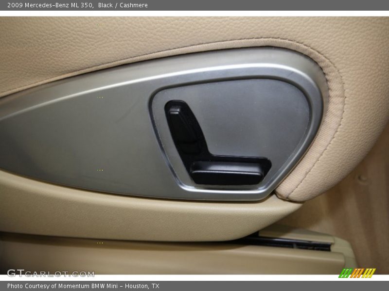 Black / Cashmere 2009 Mercedes-Benz ML 350