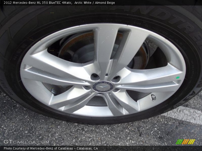 Arctic White / Almond Beige 2012 Mercedes-Benz ML 350 BlueTEC 4Matic