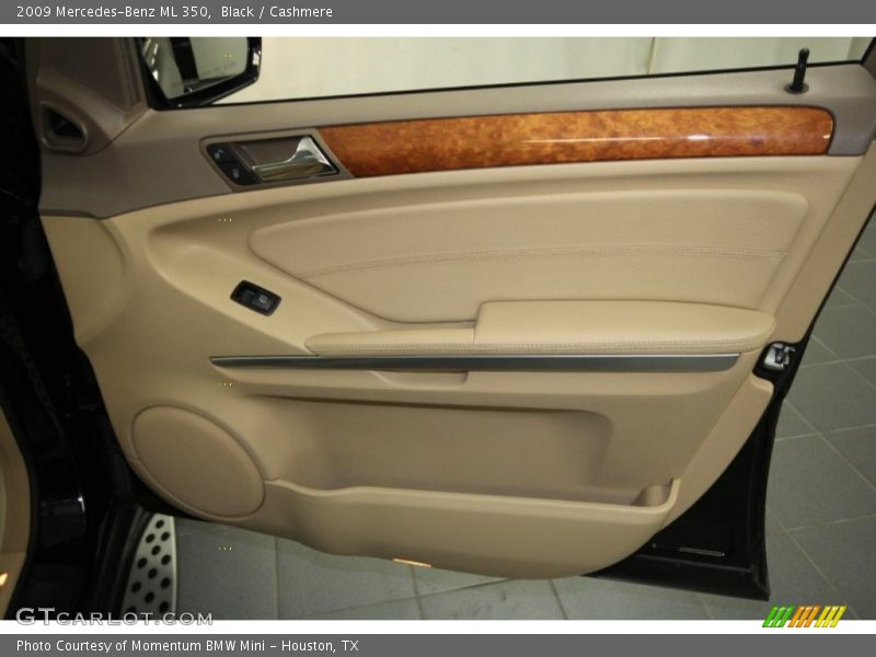 Black / Cashmere 2009 Mercedes-Benz ML 350