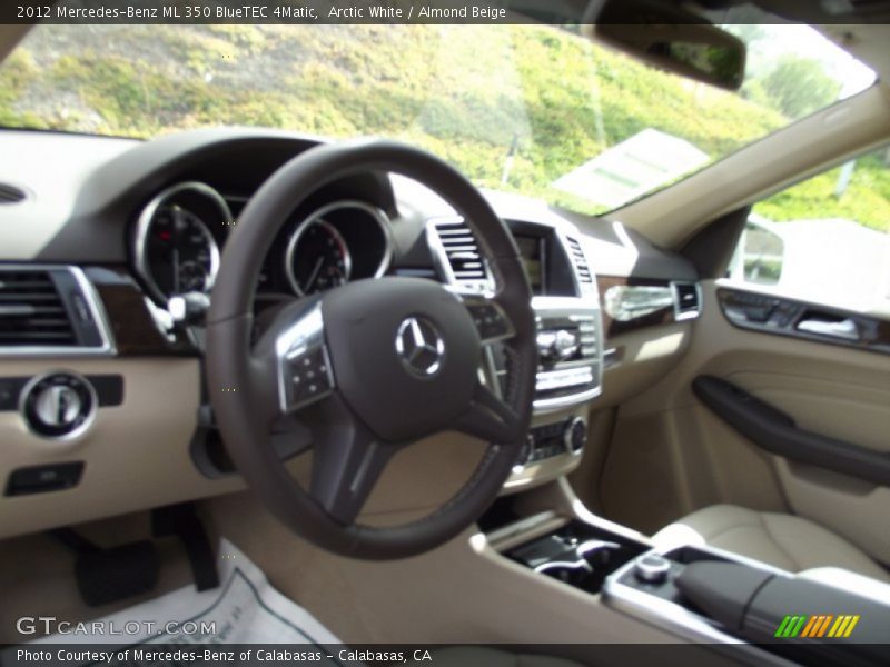 Arctic White / Almond Beige 2012 Mercedes-Benz ML 350 BlueTEC 4Matic
