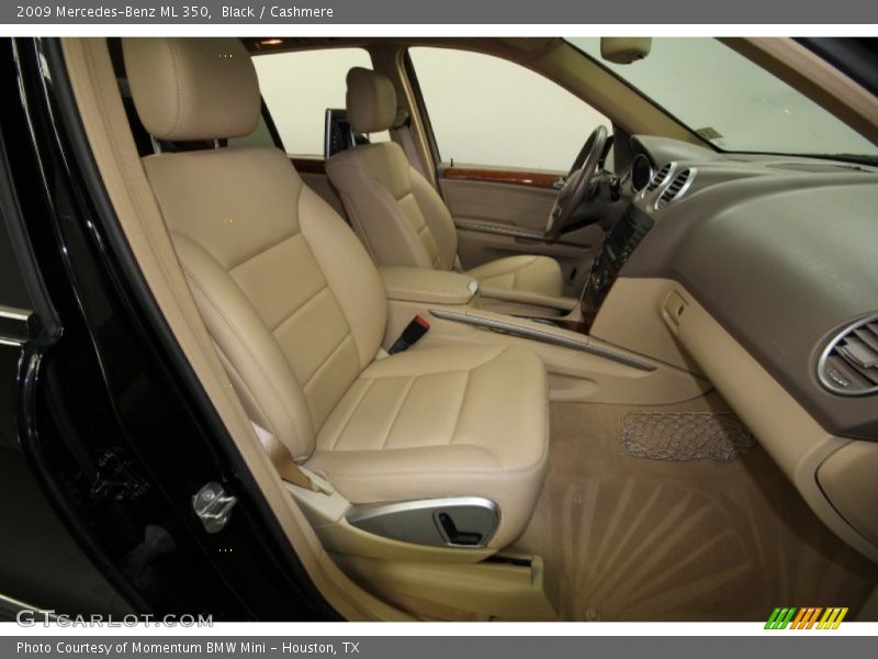 Black / Cashmere 2009 Mercedes-Benz ML 350