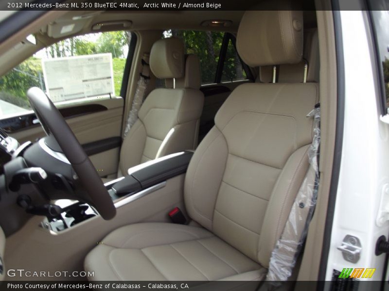 Arctic White / Almond Beige 2012 Mercedes-Benz ML 350 BlueTEC 4Matic