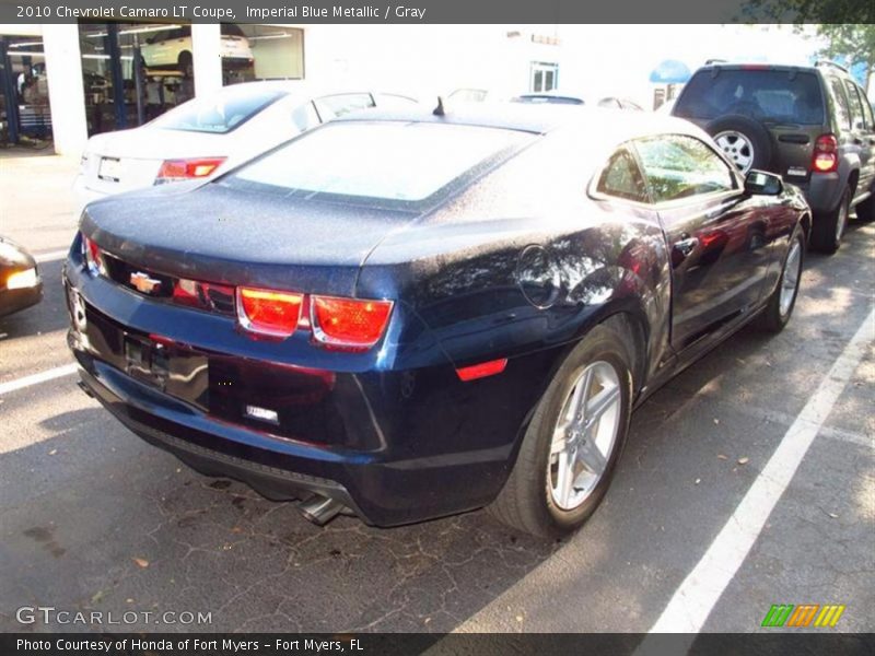 Imperial Blue Metallic / Gray 2010 Chevrolet Camaro LT Coupe