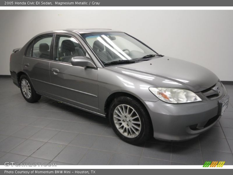 Magnesium Metallic / Gray 2005 Honda Civic EX Sedan