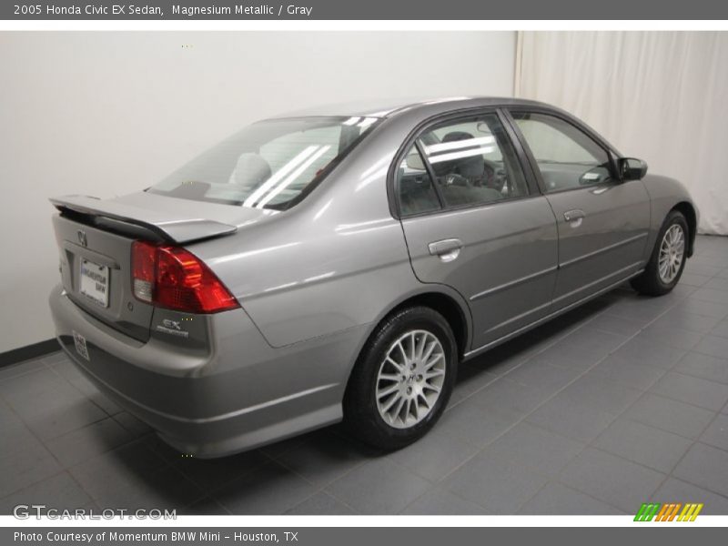 Magnesium Metallic / Gray 2005 Honda Civic EX Sedan