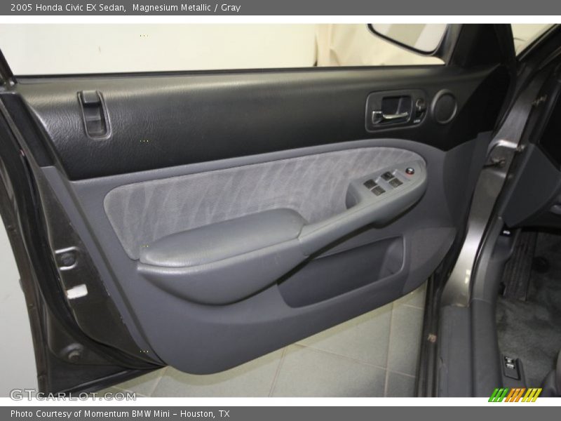 Magnesium Metallic / Gray 2005 Honda Civic EX Sedan