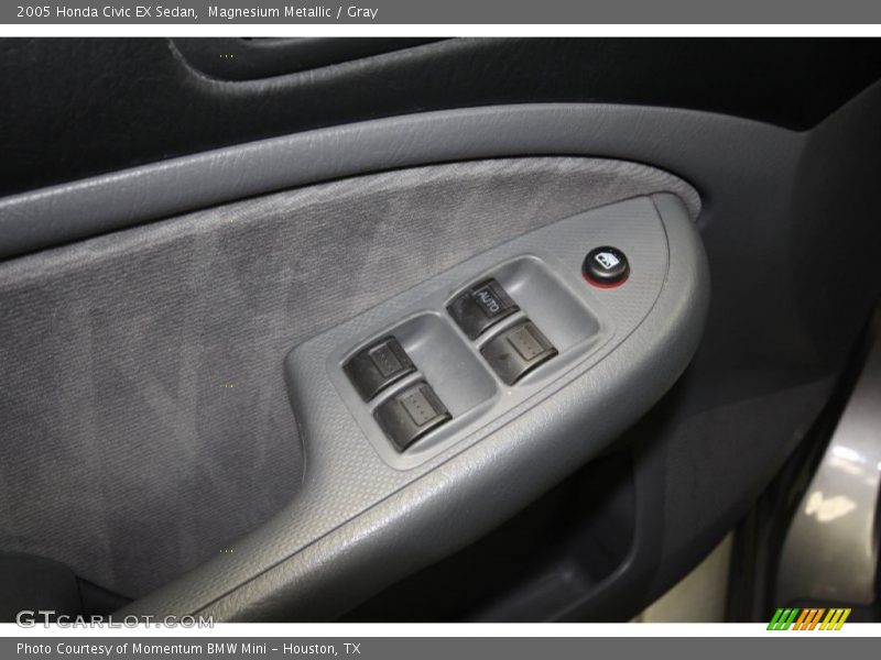 Magnesium Metallic / Gray 2005 Honda Civic EX Sedan