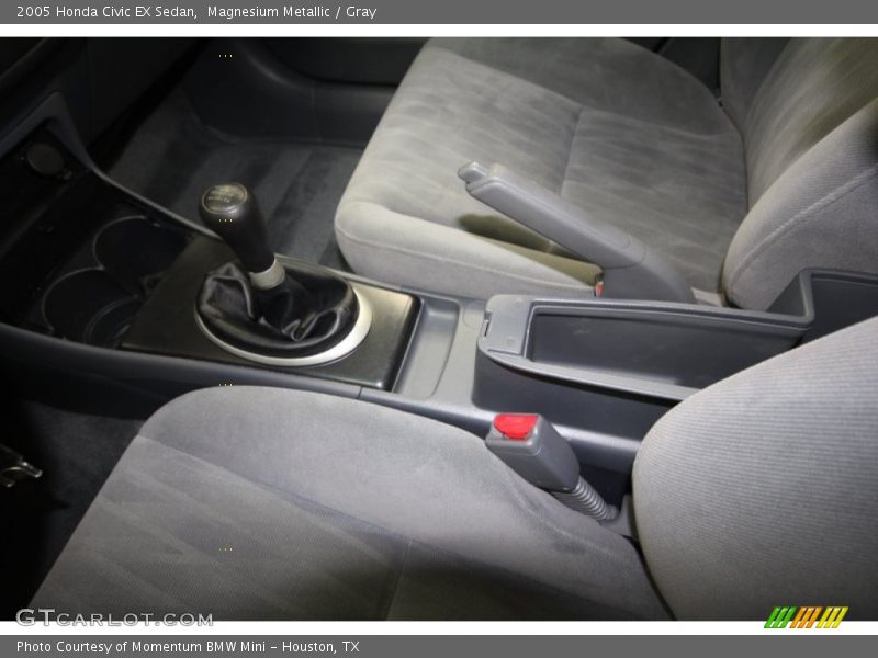 Magnesium Metallic / Gray 2005 Honda Civic EX Sedan