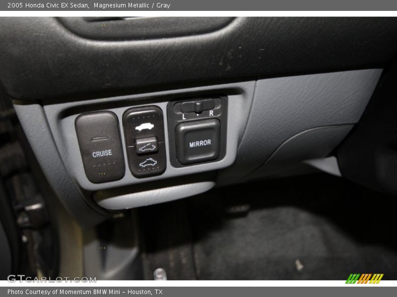 Magnesium Metallic / Gray 2005 Honda Civic EX Sedan