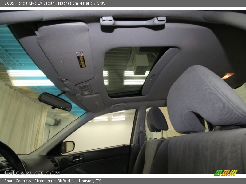 Magnesium Metallic / Gray 2005 Honda Civic EX Sedan