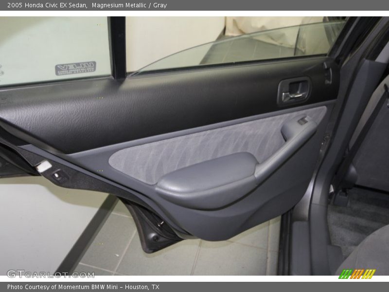 Magnesium Metallic / Gray 2005 Honda Civic EX Sedan