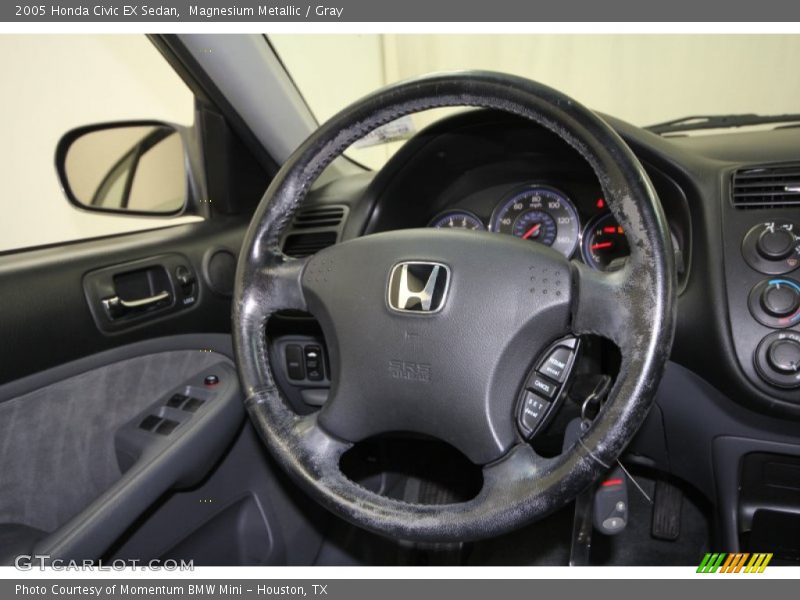 Magnesium Metallic / Gray 2005 Honda Civic EX Sedan