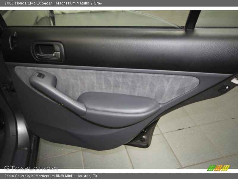 Magnesium Metallic / Gray 2005 Honda Civic EX Sedan