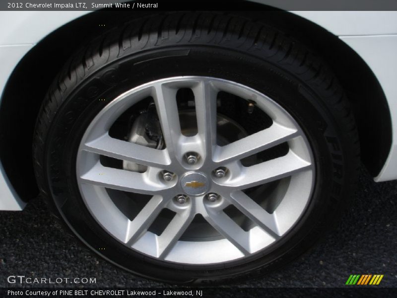 Summit White / Neutral 2012 Chevrolet Impala LTZ