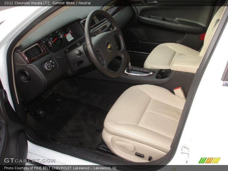 Summit White / Neutral 2012 Chevrolet Impala LTZ