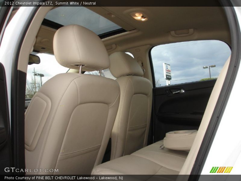 Summit White / Neutral 2012 Chevrolet Impala LTZ