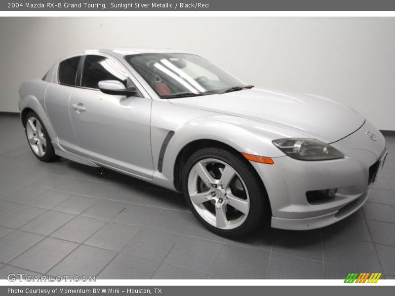 Sunlight Silver Metallic / Black/Red 2004 Mazda RX-8 Grand Touring