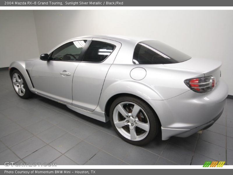 Sunlight Silver Metallic / Black/Red 2004 Mazda RX-8 Grand Touring