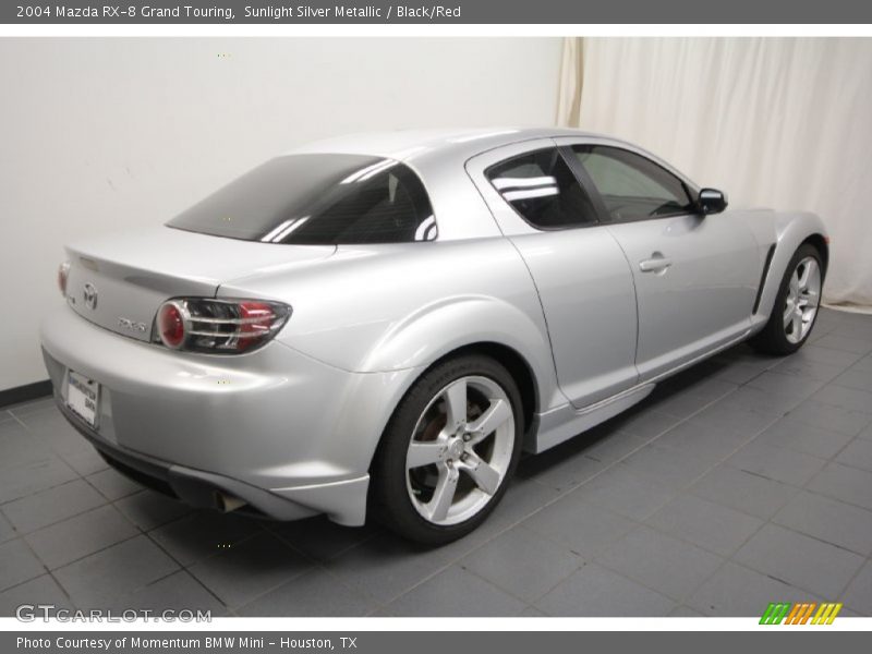 Sunlight Silver Metallic / Black/Red 2004 Mazda RX-8 Grand Touring