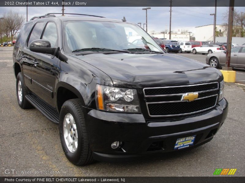 Black / Ebony 2012 Chevrolet Tahoe LT 4x4