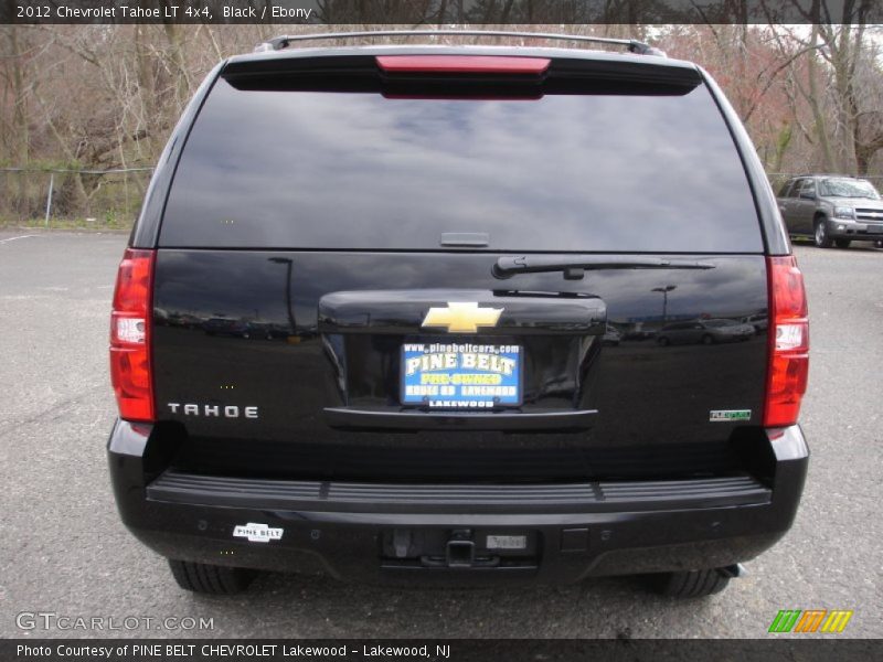 Black / Ebony 2012 Chevrolet Tahoe LT 4x4
