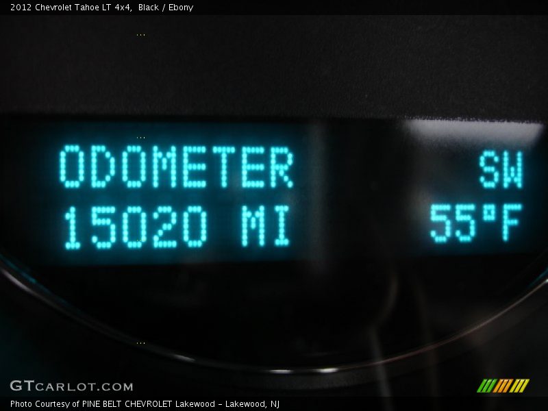 Black / Ebony 2012 Chevrolet Tahoe LT 4x4