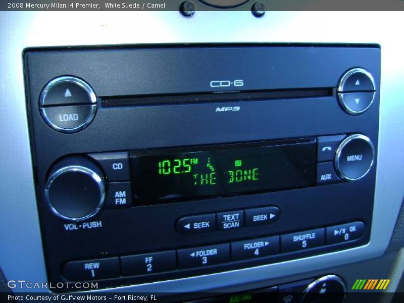 White Suede / Camel 2008 Mercury Milan I4 Premier