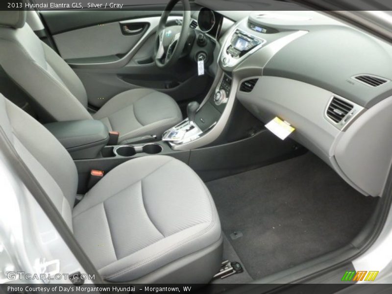  2013 Elantra GLS Gray Interior