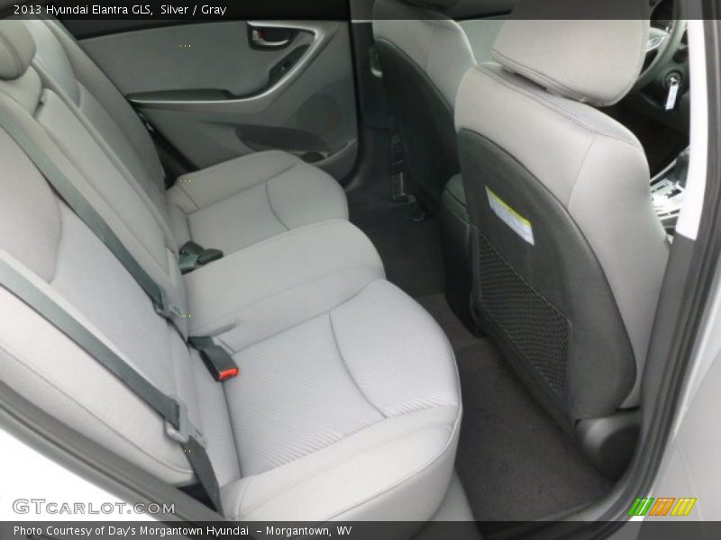 Silver / Gray 2013 Hyundai Elantra GLS