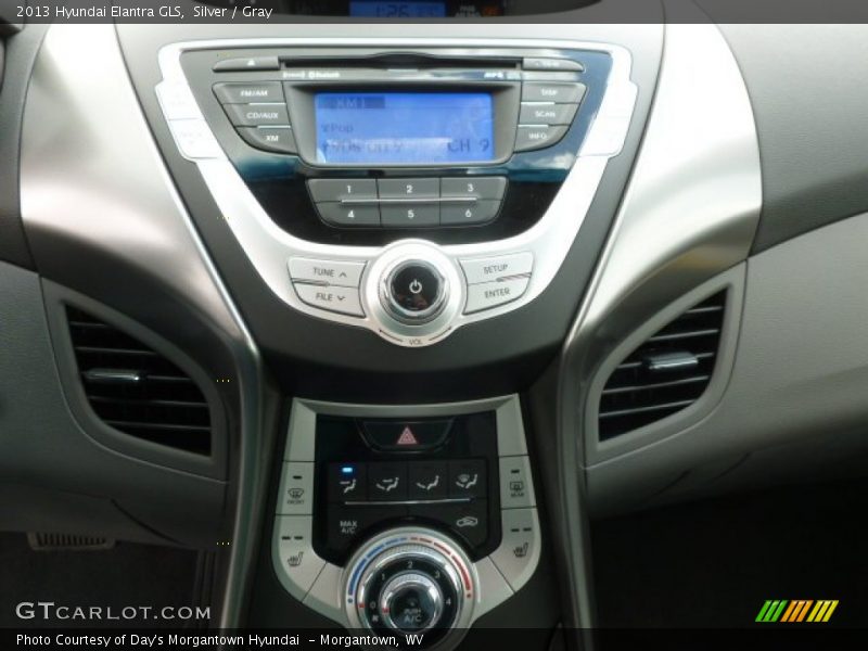 Silver / Gray 2013 Hyundai Elantra GLS