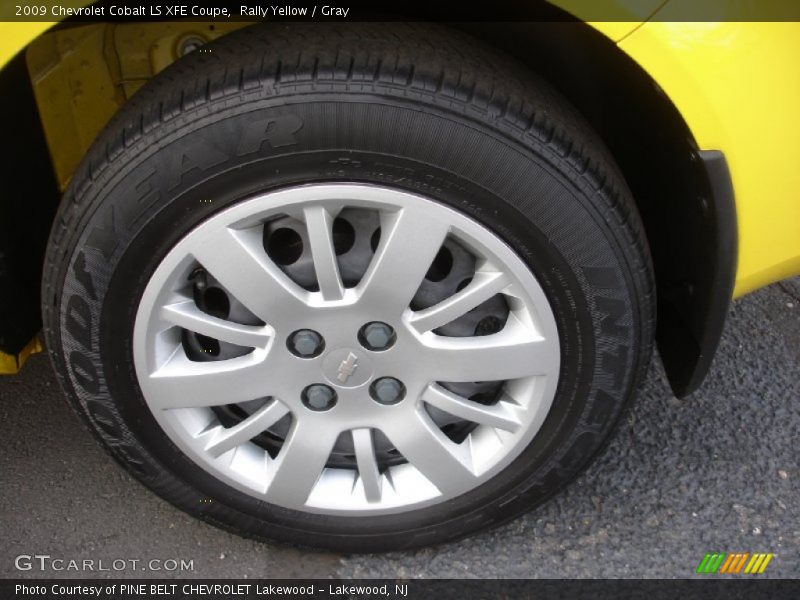 Rally Yellow / Gray 2009 Chevrolet Cobalt LS XFE Coupe