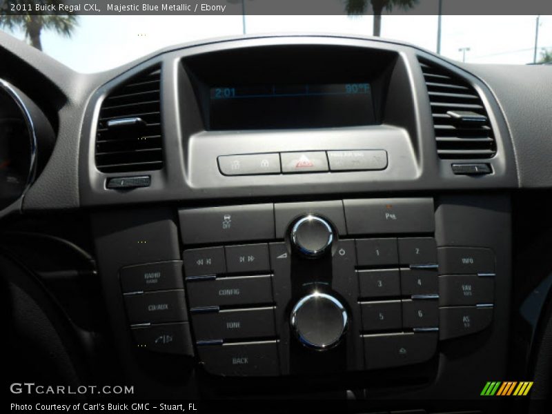 Majestic Blue Metallic / Ebony 2011 Buick Regal CXL