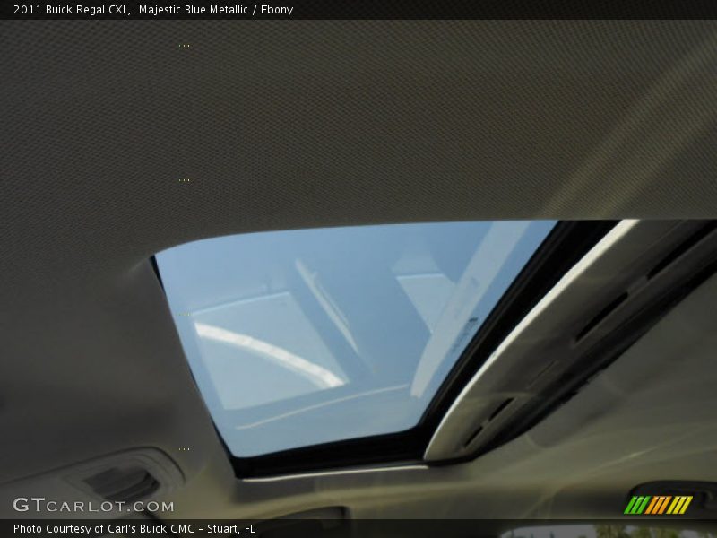 Majestic Blue Metallic / Ebony 2011 Buick Regal CXL