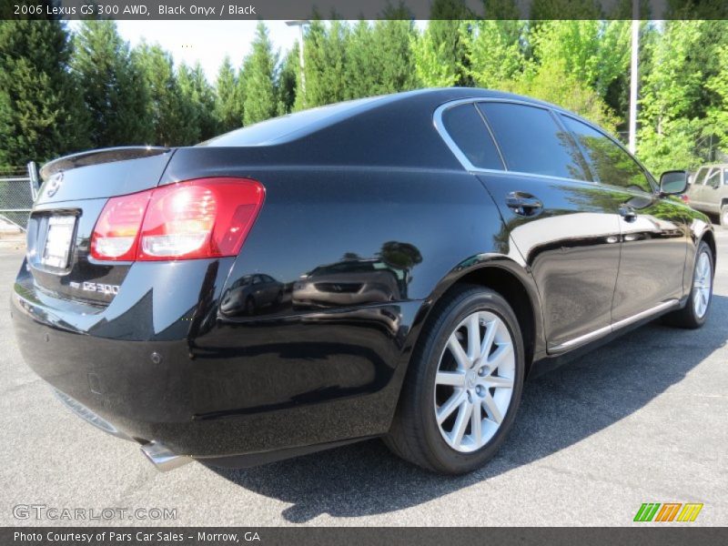 Black Onyx / Black 2006 Lexus GS 300 AWD