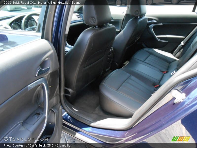 Majestic Blue Metallic / Ebony 2011 Buick Regal CXL