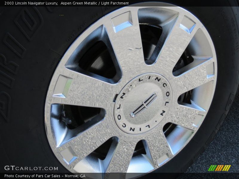 Aspen Green Metallic / Light Parchment 2003 Lincoln Navigator Luxury