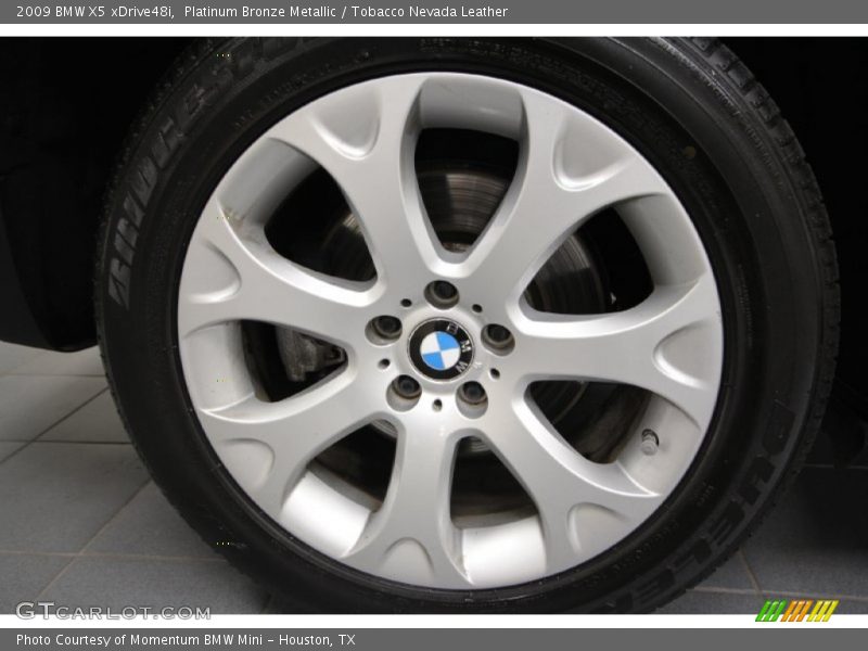 Platinum Bronze Metallic / Tobacco Nevada Leather 2009 BMW X5 xDrive48i