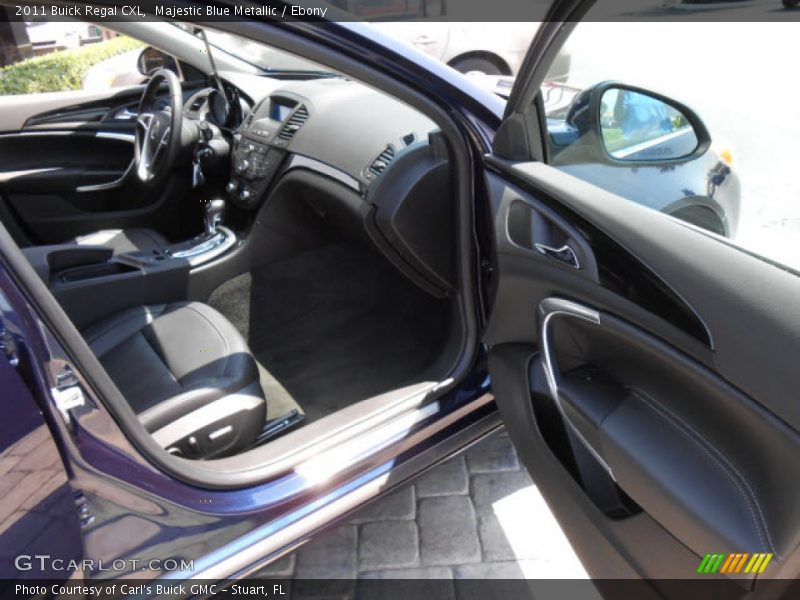 Majestic Blue Metallic / Ebony 2011 Buick Regal CXL