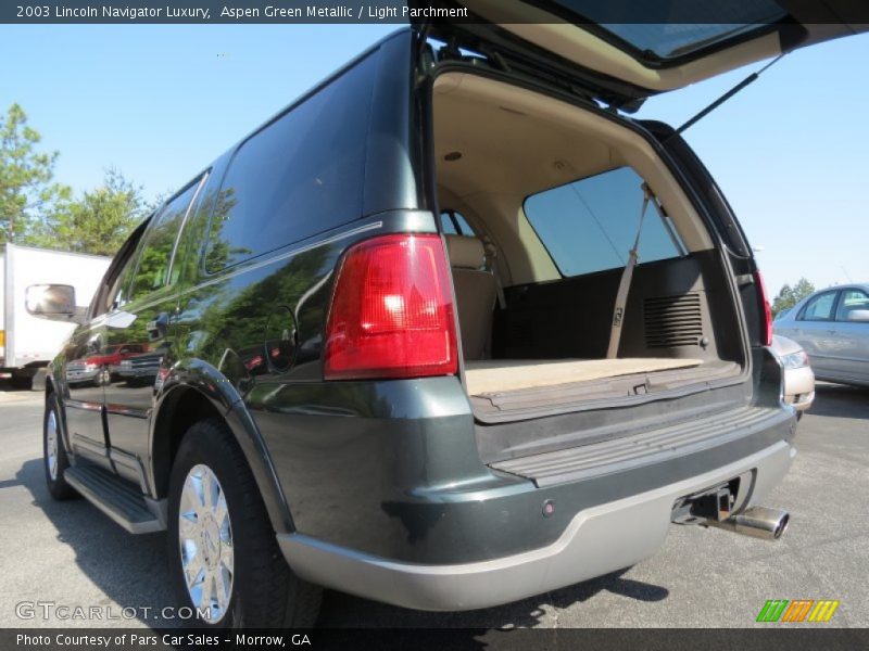 Aspen Green Metallic / Light Parchment 2003 Lincoln Navigator Luxury