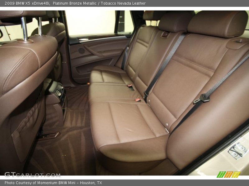 Platinum Bronze Metallic / Tobacco Nevada Leather 2009 BMW X5 xDrive48i