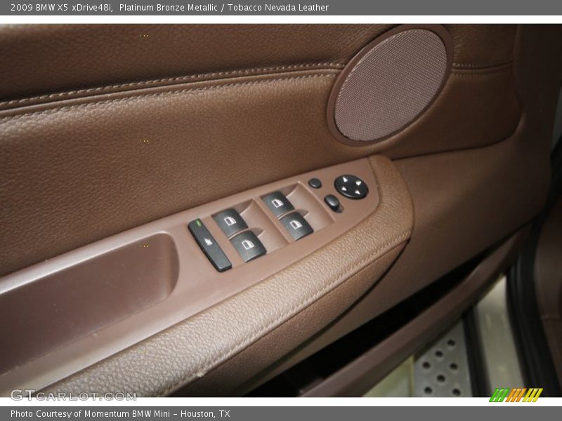 Platinum Bronze Metallic / Tobacco Nevada Leather 2009 BMW X5 xDrive48i